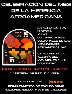 Black History Celebration. All text in adjoining post.